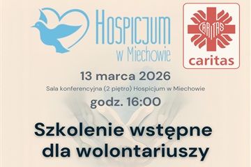 Szkolenie wstępne dla wolontariuszy